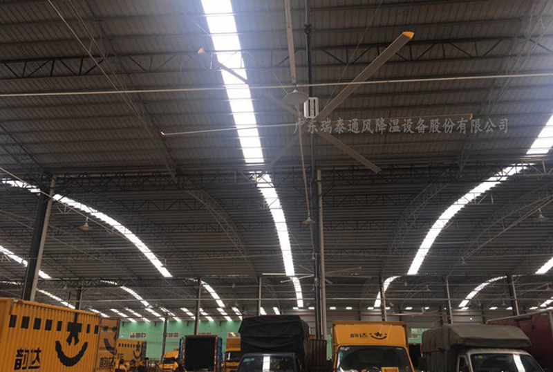 肇慶工業(yè)大風(fēng)扇廠家·瑞泰風(fēng)韻達(dá)速遞安裝案例 肇慶工業(yè)大風(fēng)扇廠家·瑞泰風(fēng)韻達(dá)速遞安裝案例