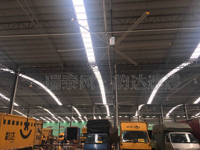 廣東工業(yè)風(fēng)扇廠家瑞泰風(fēng) 韻達(dá)安裝案例 廣東工業(yè)風(fēng)扇廠家瑞泰風(fēng) 韻達(dá)安裝案例