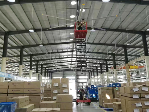 倉(cāng)庫(kù)要降溫，一臺(tái)瑞泰風(fēng)工業(yè)大風(fēng)扇就搞定了