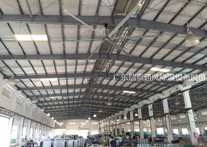 瑞泰風(fēng)堅(jiān)守品質(zhì)，從不放過任何一個(gè)惠州大型工業(yè)吊扇的細(xì)節(jié)問題