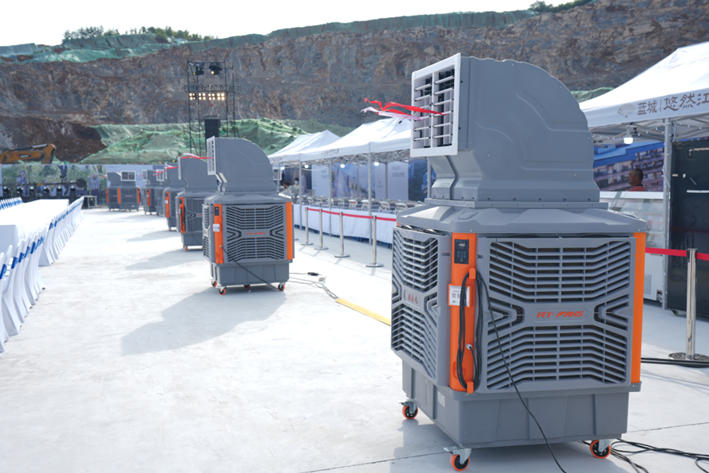 酷熱季節(jié)盼涼策，戶外降溫開先河—— 瑞泰風全面保障安徽銅陵鄰里文化季