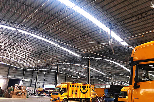 車(chē)間悶熱、潮濕、空氣渾濁？瑞泰風(fēng)工業(yè)大風(fēng)扇一鍵解決兼顧效率與健康！